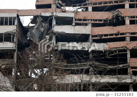 Ruins of Ministry of Defense Building in Belgrade 31255163