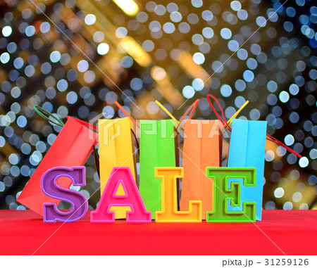 Sale written by colorful letters Sale written by colorful letters 31259126