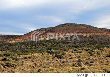 Beautiful badlands in the Chubut valley, Argentina 31266418
