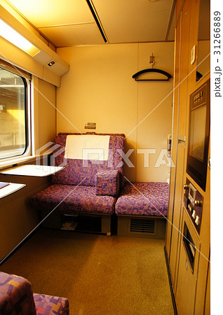 寝台特急カシオペア（E26系）　カシオペアツイン（平屋タイプ）　客室内部 31266889