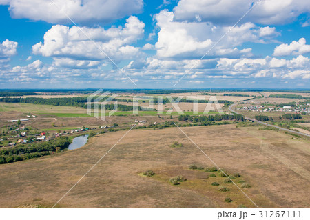 beautiful landscape in a canicular sunny day 31267111