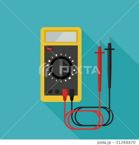 Multimeter flat icon Multimeter flat icon 31268870