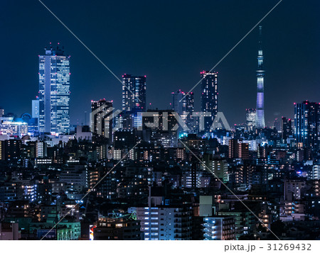 練馬区役所からの夜景 31269432