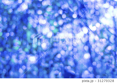 Blue bokeh circle of lighting texture. 31270328