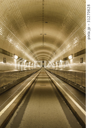 St- Pauli Elbe tunnel, Hamburg, Germany 31270628