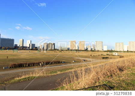 【東京・神奈川】都市風景(多摩川河川敷、冬編) 【東京・神奈川】都市風景(多摩川河川敷、冬編) 31270838