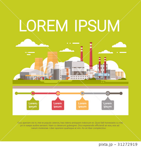 Nature Pollution Plant Pipe Dirty Waste Air And 31272919