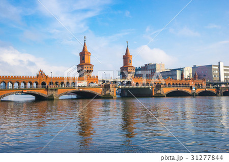 The Oberbaum Bridge in Berlin city, Germany 31277844