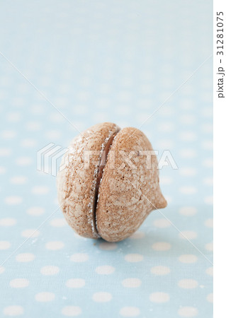 おうちでお菓子作り　チョコレートサンドウィッチクッキー 31281075