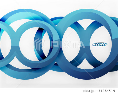 Vector 3d rings design background Vector 3d rings design background 31284519