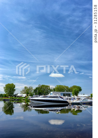 The yacht is berthed in Riga 31285158