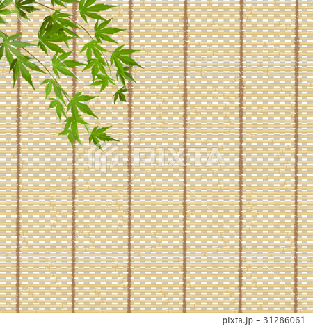 簾　すだれ　もみじ 31286061