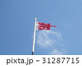 風になびくカタール国旗 31287715