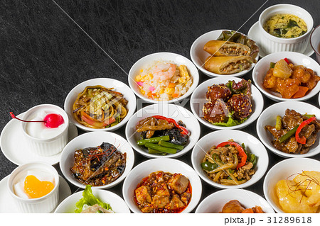 中華料理いろいろ　Group picture of Chinese cuisine 31289618
