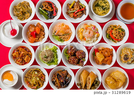 中華料理いろいろ　Group picture of Chinese cuisine 31289619