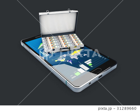 3d Illustration of Colorful Business Pie Chart 31289660
