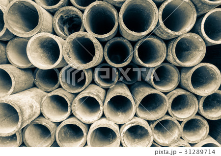 Abstract Steel pipes or scaffolding pipes  31289714