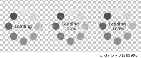 LOADING circle - Stock Illustration [31289990] - PIXTA