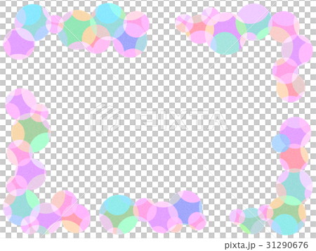 Overlapping polka dot pattern Overlapping polka dot pattern 31290676