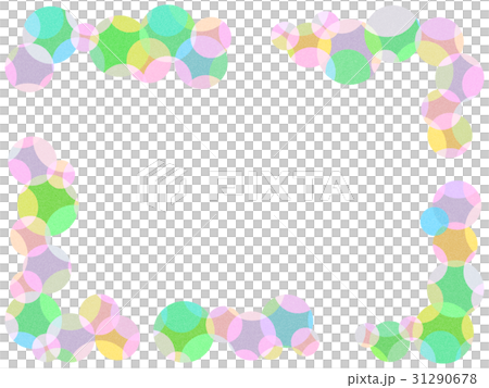 Overlapping polka dot pattern Overlapping polka dot pattern 31290678