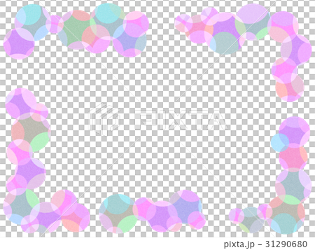Overlapping polka dot pattern Overlapping polka dot pattern 31290680