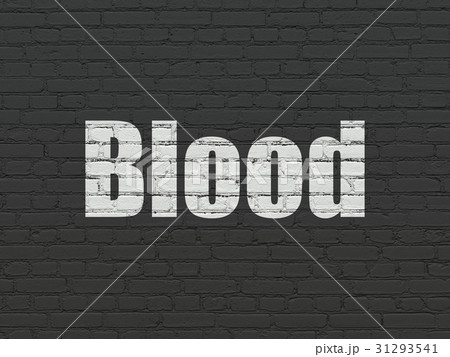 Healthcare concept: Blood on wall background 31293541