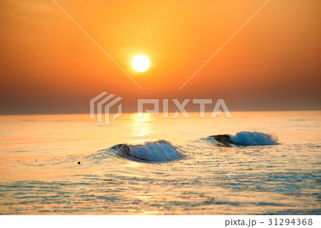 Sunset or sunrise over sea Sunset or sunrise over sea 31294368