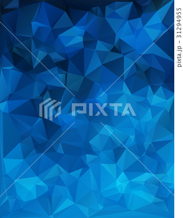 Blue Black Polygonal Mosaic Background Blue Black Polygonal Mosaic Background 31294955