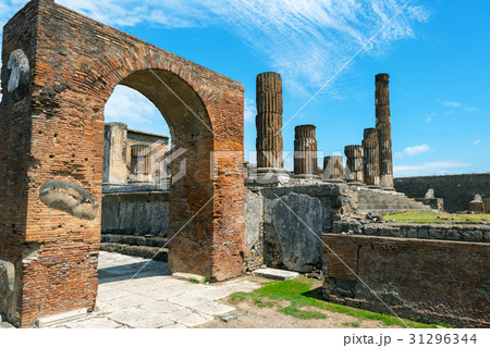 The Temple of Jupiter in Pompeii, Italy The Temple of Jupiter in Pompeii, Italy 31296344
