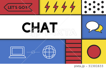 Chat Communication Connection Interaction Concept Chat Communication Connection Interaction Concept 31301633