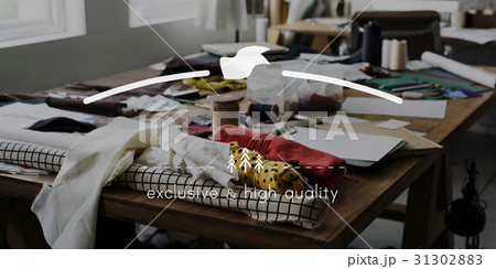 High Quality Brand Badge Banner Copy Space 31302883