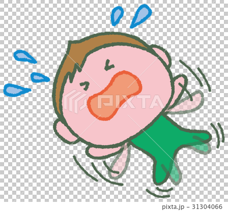 かんしゃくを起こす子供 31304066