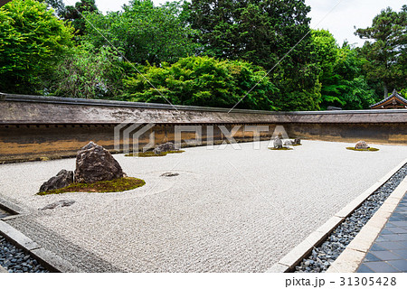 京都 龍安寺 石庭 京都 龍安寺 石庭 31305428