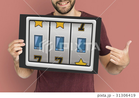 Slot Machine Casino Multimedia Icons Slot Machine Casino Multimedia Icons 31306419