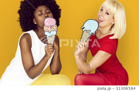Studio People Shoot Portrait Isolated 31306584