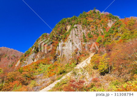 長野県_紅葉の秋山郷 長野県_紅葉の秋山郷 31308794