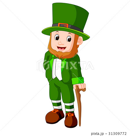illustration of Cartoon funny leprechaun illustration of Cartoon funny leprechaun 31309772