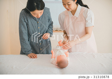 woman during pregnancy or shortly after childbirth 31310878