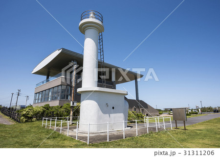 刑部岬の飯岡灯台と展望台 31311206