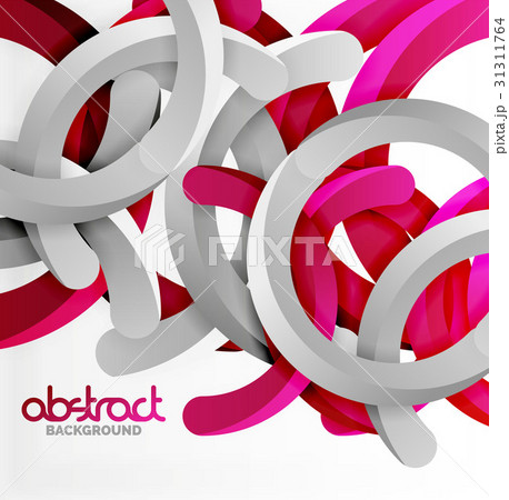 Modern 3d geometrical style background, arch 31311764