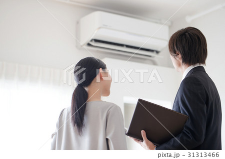 エアコン・ビジネスマン 31313466