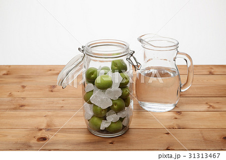 500gの青梅で梅酒づくり 500gの青梅で梅酒づくり 31313467