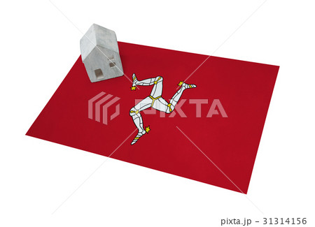 Small house on a flag - Isle of Man 31314156