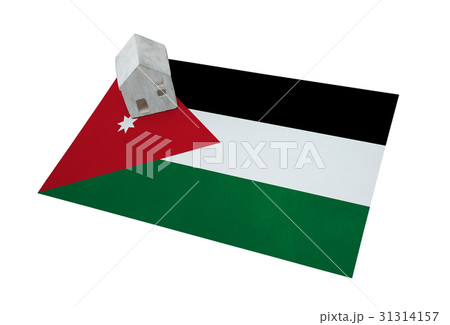 Small house on a flag - Jordan 31314157