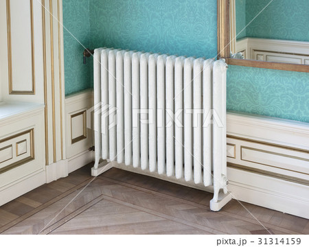Old vintage heating radiator 31314159