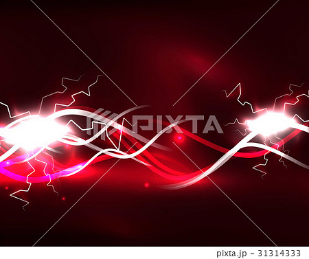 Glowing wavy lines template Glowing wavy lines template 31314333