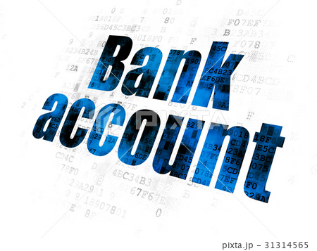 Currency concept: Bank Account on Digital 31314565