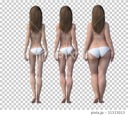 飲食圖像之前之後perming3dCG插圖素材 飲食圖像之前之後perming3dCG插圖素材 31315013