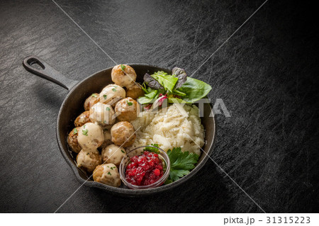 北欧風ミートボール Swedish dish meatball 北欧風ミートボール Swedish dish meatball 31315223