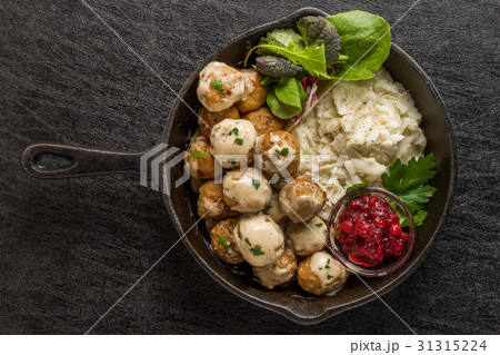 北欧風ミートボール Swedish dish meatball 北欧風ミートボール Swedish dish meatball 31315224
